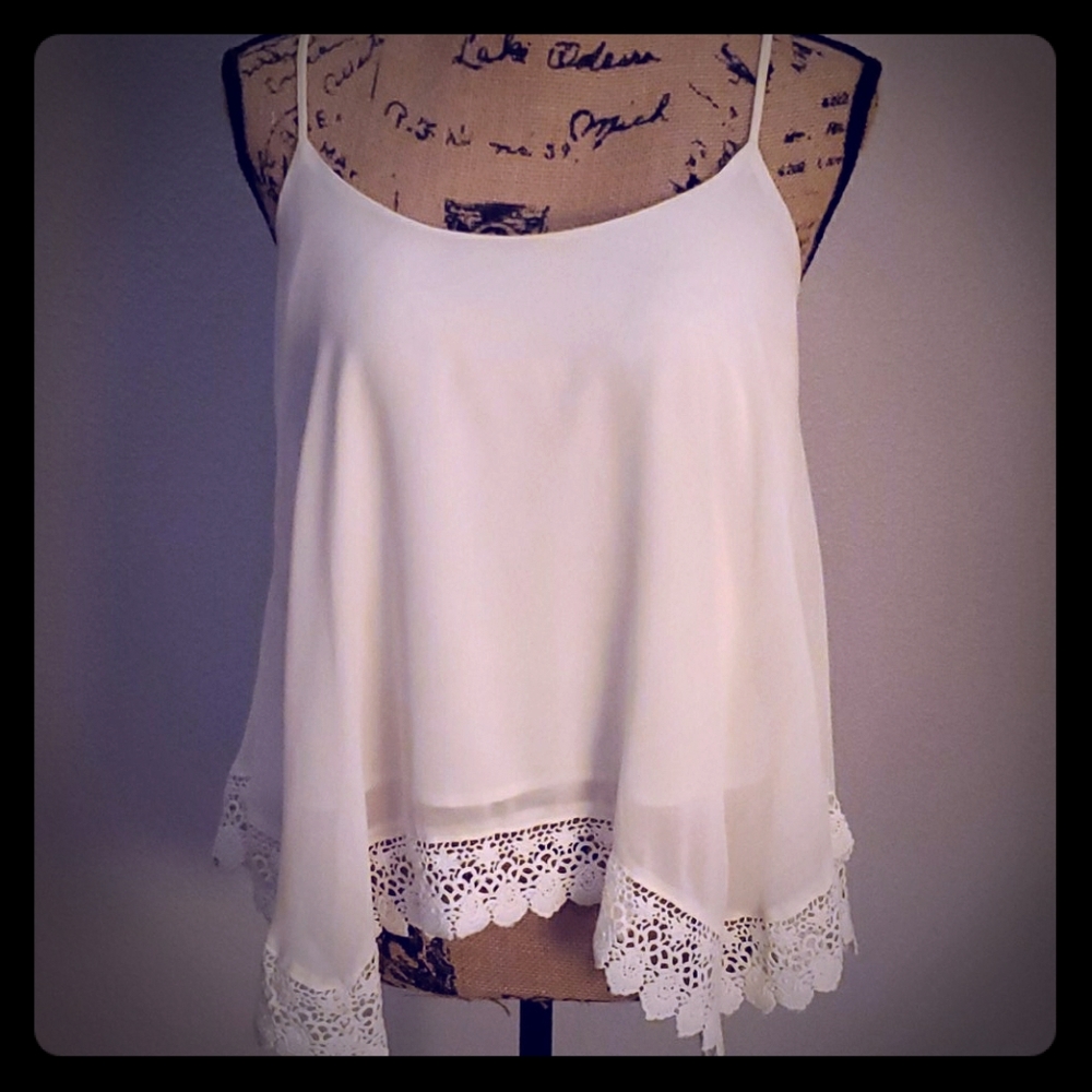 NWOT off-white layered top so cute 😍